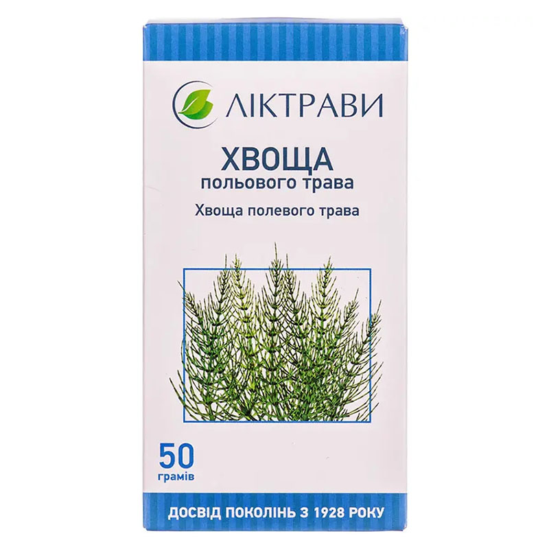 Хвоща польового трава по 50 г у пачці - Ліктрави