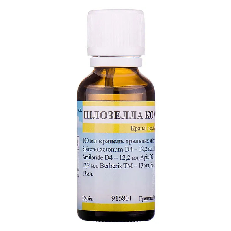 Пилозелла композитум капли по 30 мл во флаконе 1 шт.