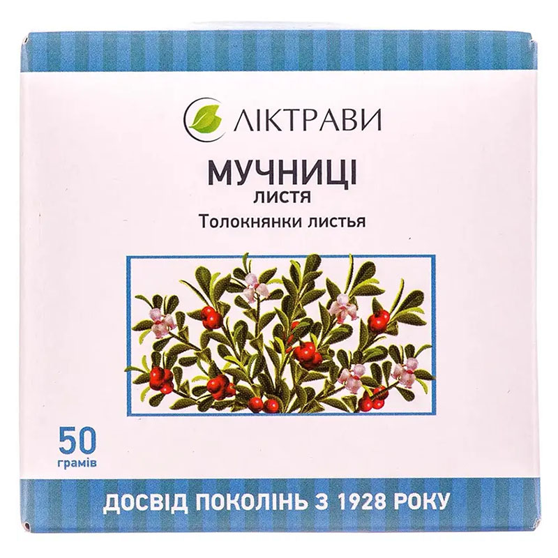 Мучниці листя по 50 г в пачке - Лектравы
