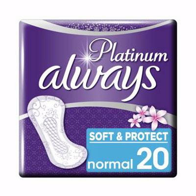 *Прокладки Always щоденні Platinum Collection Deo Normal №20