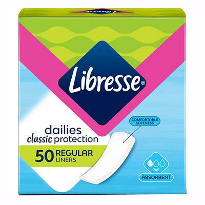 Прокладки Libresse Ежедневные Classic Pantyliners Regular №50 Прокладки Libresse Ежедневные Classic Pantyliners Regular №50
