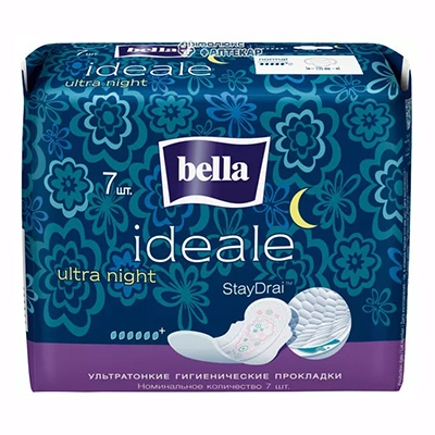 *Прокладки Bella Ideale Ultra night №7 *Прокладки Bella Ideale Ultra night №7
