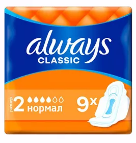 *Прокладки Always Classic Normal Single №9