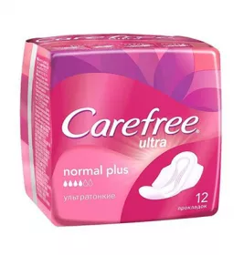 *Прокладки Carefree ultra normal plus №12