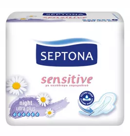Прокладки SEPTONA SUPER SENSITIVE NIGHT №8