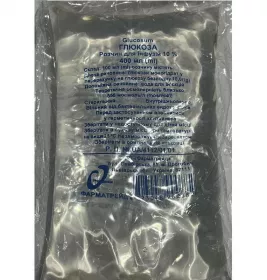 *Глюкоза р-н д/інф.10% пвх 400мл Фарматрейд
