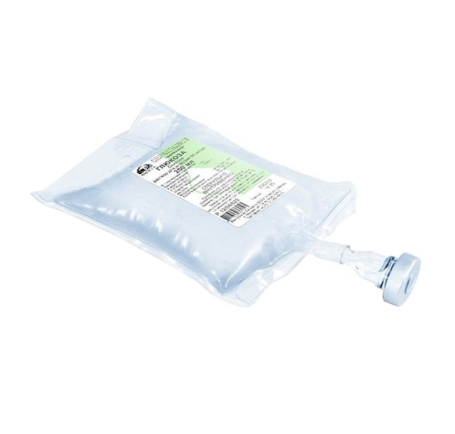 Глюкоза-Фарматрейд розчин для інфузій 5% по 200 мл у контейнері 1 шт.