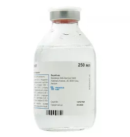 Нефротект розчин для інфузій по 250 мл 10 шт. у флаконі 1 шт.