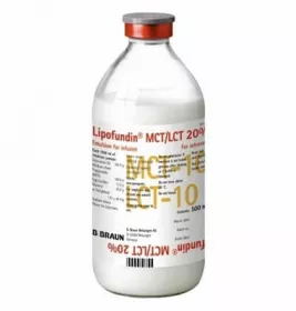 Ліпофундин Mст/Лст емульсія для інфузій 20% по 500 мл у флаконі 10 шт.
