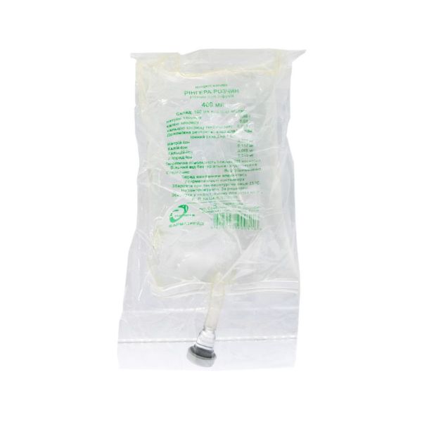 Рінгера розчин для інфузій по 400 мл у флаконі - Фарматрейд