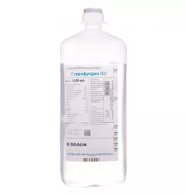 Стерофундин ISO розчин для інфузій по 1000 мл у контейнері 10 шт.