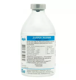 Дарроу розчин для інфузій по 200 мл у флаконі 1 шт.