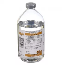 Трисоль раствор для инфузий по 400 мл в бутылке
