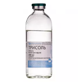 Трисоль розчин для інфузій по 200 мл у пляшці - Юрія-Фарм