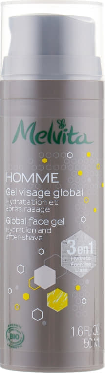 *Гель Melvita 80Z0007 MEN Универсальный мужской для лица 50 мл