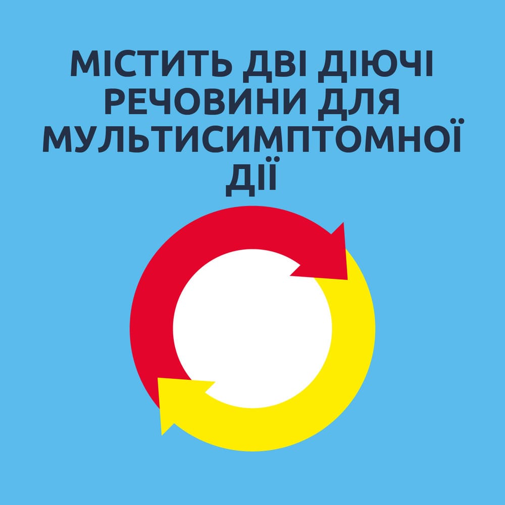 Нурофен Колд Флю таблетки 200 мг/5 мг 12 шт.