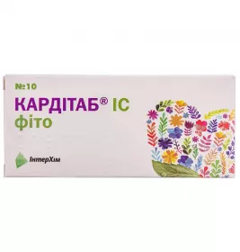 Кардітаб IC Фіто таблетки 10 шт.