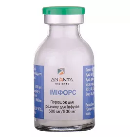 Іміфорс порошок по 500 мг/500 мг у флаконі 1 шт.
