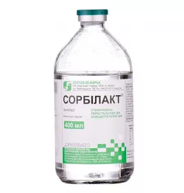 Сорбілакт розчин для інфузій по 400 мл у пляшці 1 шт.