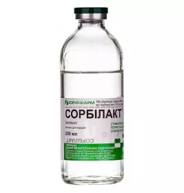Сорбілакт розчин для інфузій по 200 мл у пляшці 1 шт.