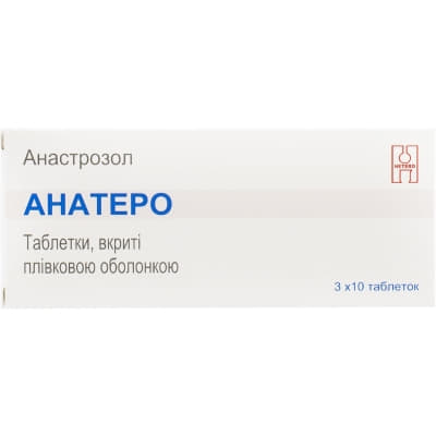 Анатеро табл.вкр/пл.об.1мг №30