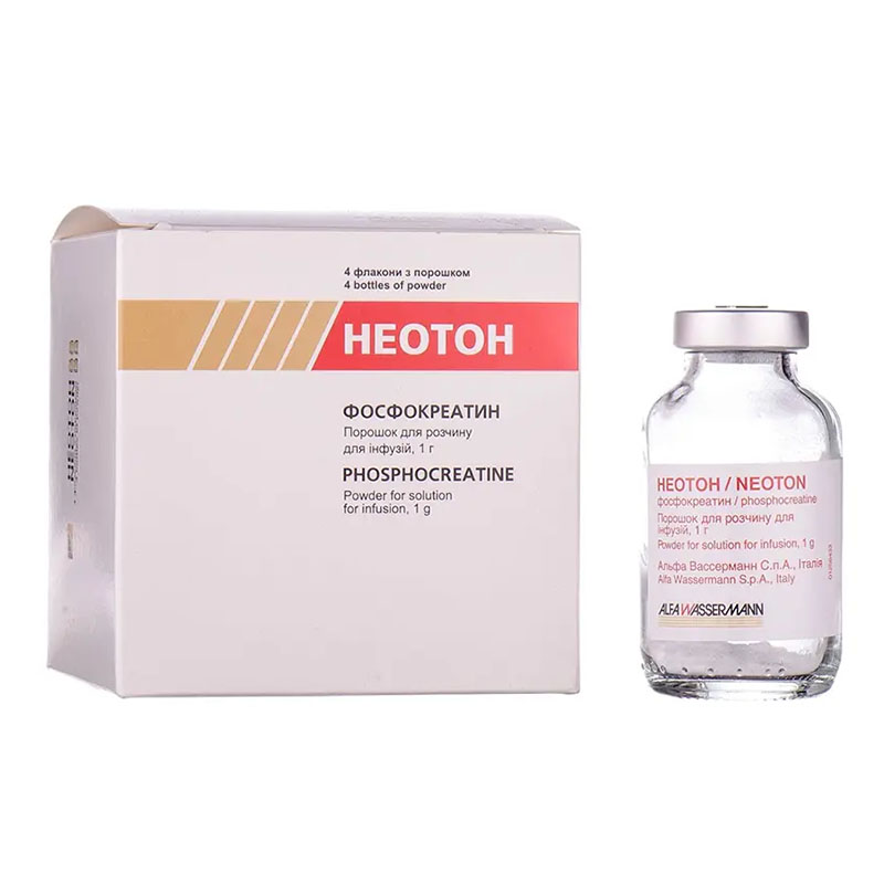 Неотон порошок по 1 г у флаконі 4 шт.