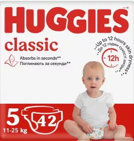 *Подгузники Хаггис Classic 5 11-25 кг №42 (Проект)