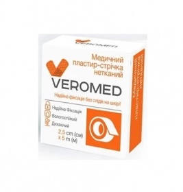 *Л/пласт.Veromed неткан.2.5смх5м