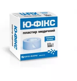 *Лейкопластырь Ю-ФИКС ткан. основа катушка 2,5см*500см №1