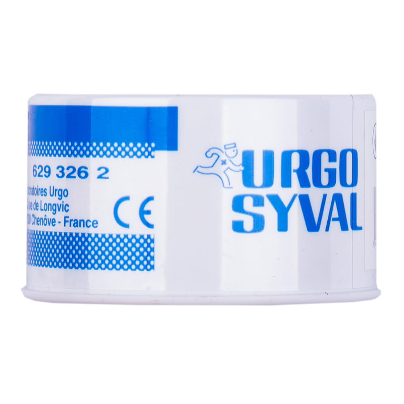 *Лейкопластир УРГО котушка Ургосівал шовк 2,5см*5м