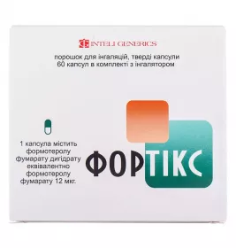 Фортікс капсули 12 мкг 60 шт. (10х6)