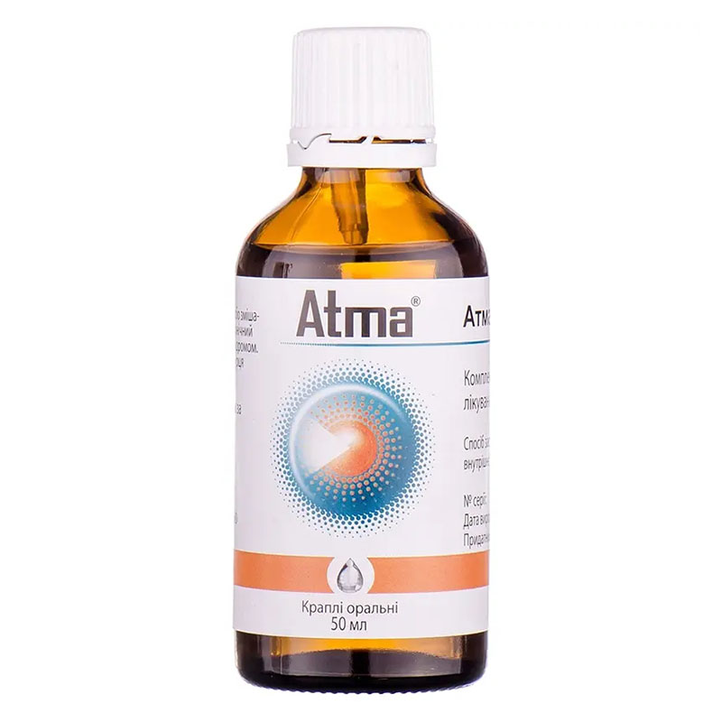 Атма капли по 50 мл во флаконе 1 шт.