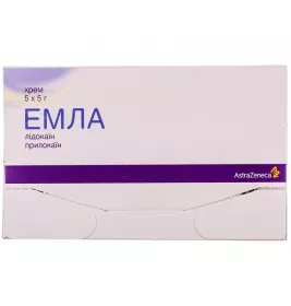 Емла крем 5% по 5 г у тубах 5 шт.