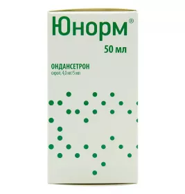 Юнорм сироп 4 мг/5 мл по 50 мл во флаконе 1 шт.