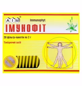 Фіточай Імунофіт збір по 2 г у фільтр-пакетиках 20 шт.