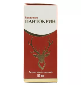 Пантокрин экстракт жидкость по 50 мл во флаконе 1 шт. - Тернофарм