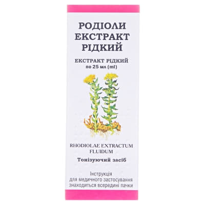 Родіола екстракт рідина по 50 мл у флаконі 1 шт.