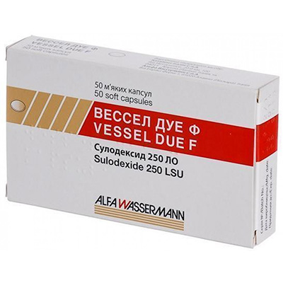 Вессел Дуе Ф капсули по 250 мг 50 шт.