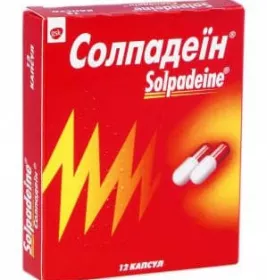 Солпадеїн капсули 12 шт.