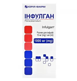 Инфулган раствор для инфузий 10 мг/мл по 100 мл в бутылке - Юрия-Фарм