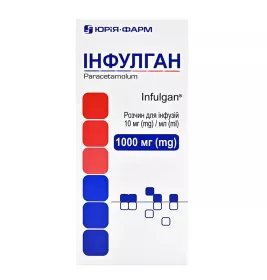 Инфулган раствор для инфузий 10 мг/мл по 100 мл в бутылке