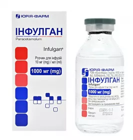 Инфулган раствор для инфузий 10 мг/мл по 100 мл в бутылке