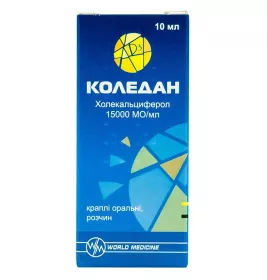 Коледан краплі 15000 МО/мл по 10 мл у флаконі 1 шт.