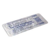 Витамин С+ глюкоза таблетки 10 шт.