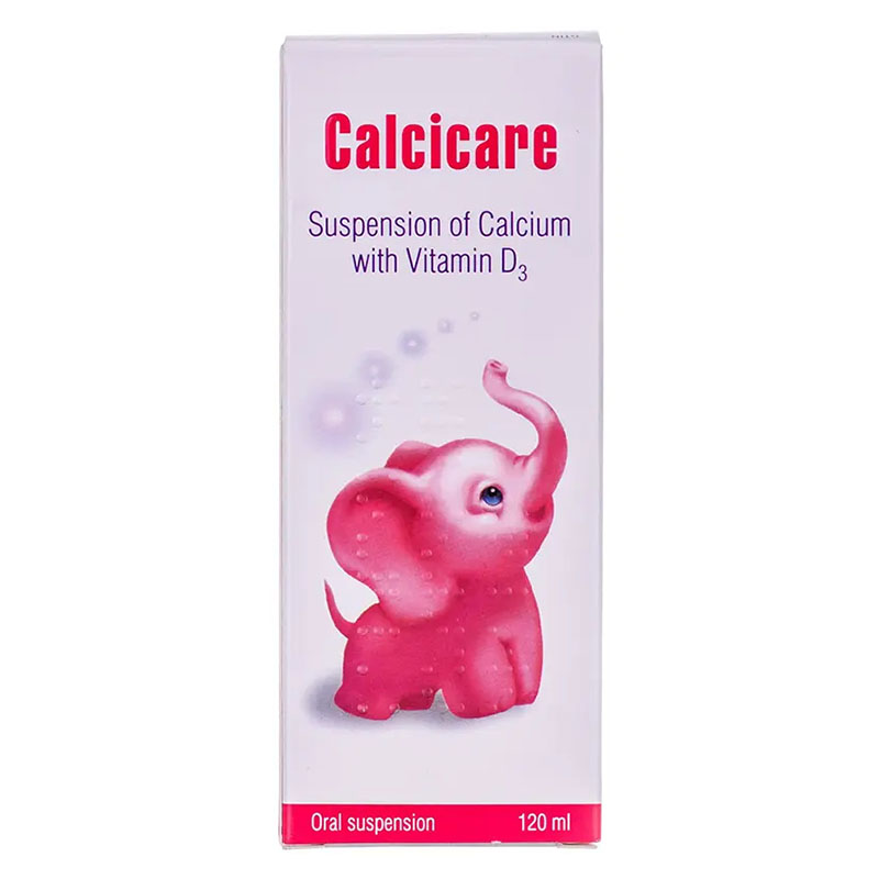 Кальцикер суспензія по 120 мл у флаконі 1 шт.