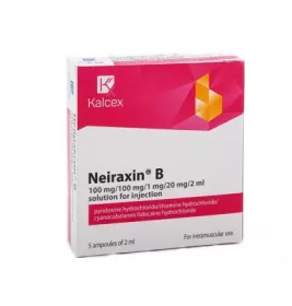 Нейраксин В розчин для ін'єкцій в ампулах по 2 мл 5 шт.