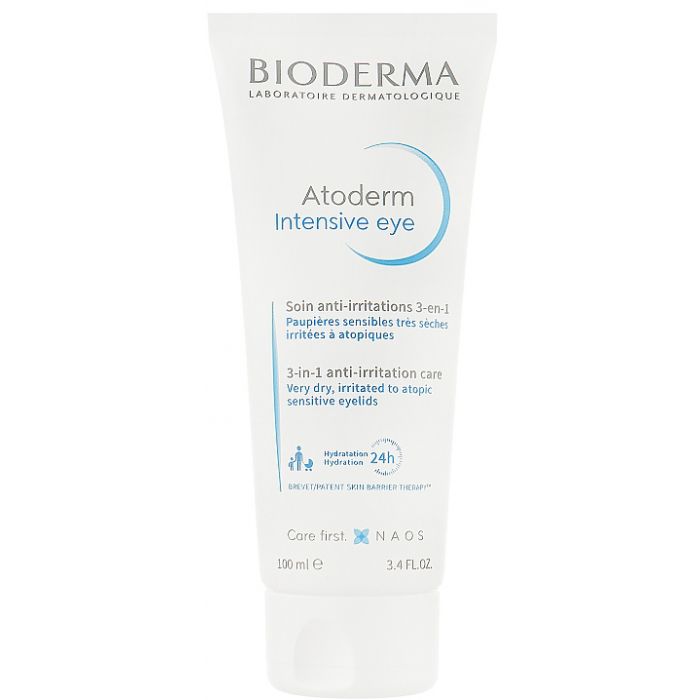 Средство Bioderma Атодерм интенсив для контура глаз 100 мл Средство Bioderma Атодерм интенсив для контура глаз 100 мл