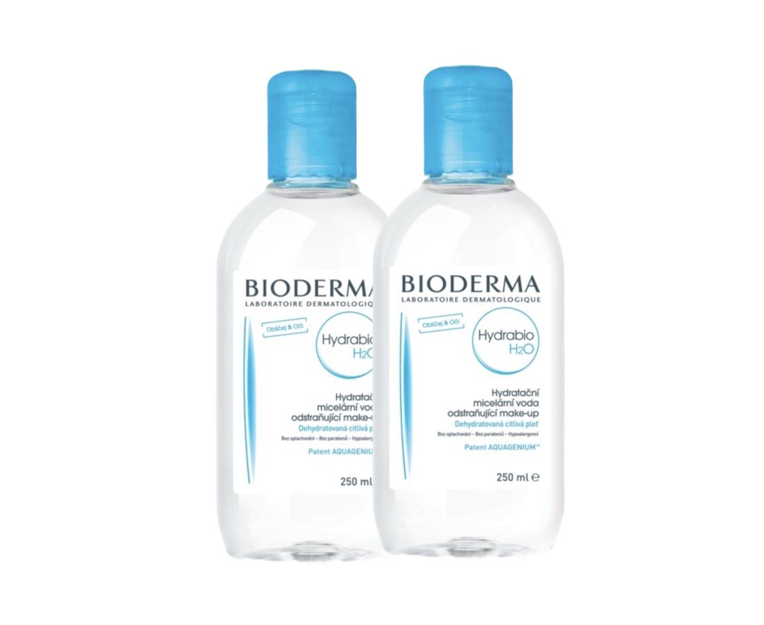 *Набір Bioderma Гидрабио Н2О мицелярный лосьон 2*250мл