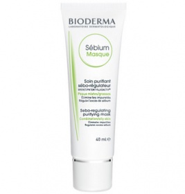 *Маска Bioderma для лица очищающая Себиом  40 мл