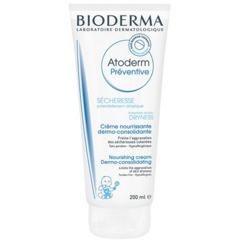 *Крем Bioderma 028114  Атодерм Превентив питательный 200 мл